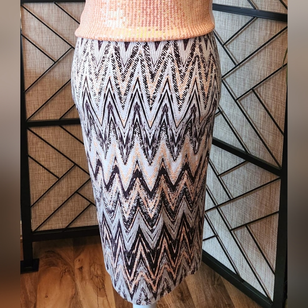 Matty M Geometric Print Dress